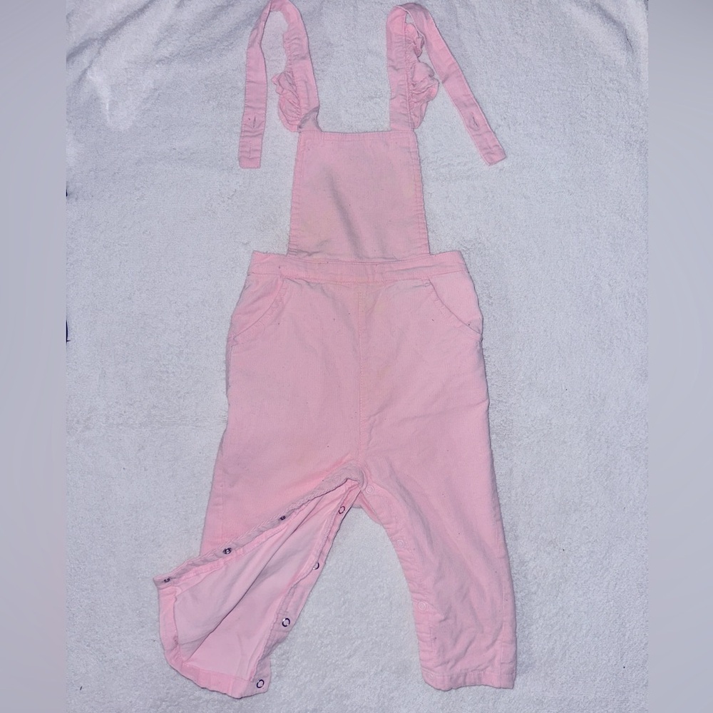 Teeny Weeny Pink Overalls (Size: 2T)
